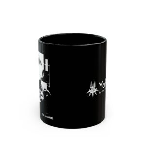 NieR Automata 2B YoRHa MMORPG 11oz & 15oz Black Mug