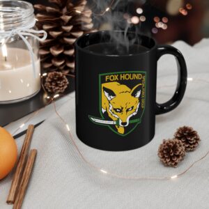 FOX HOUND - Metal Gear Scret Snake 11oz & 15oz Black Mug