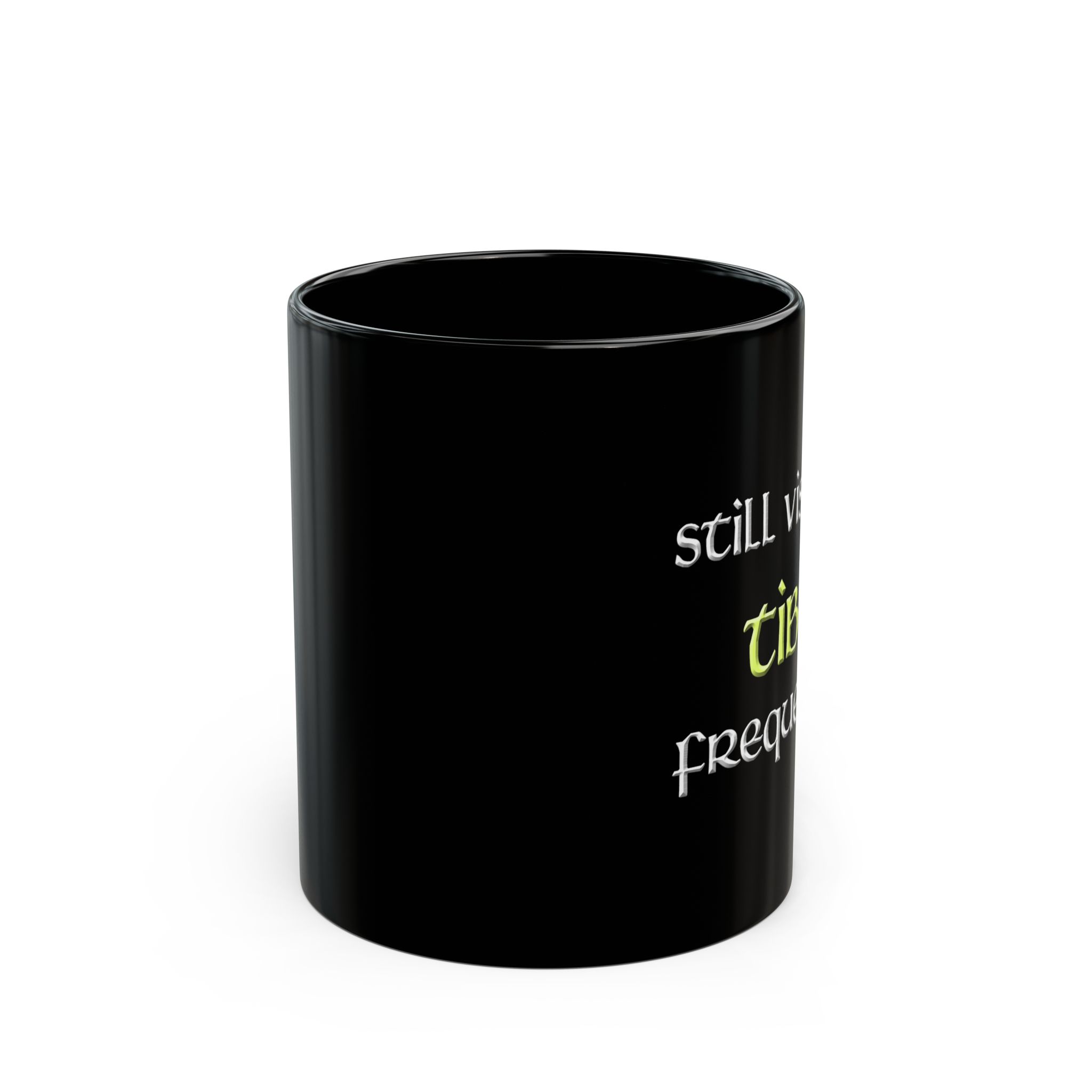 Still visiting Tibia Frequently for players of classic retro MMORPG 11oz & 15oz Black Mug - Image 2