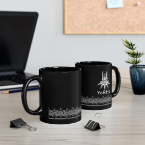 YoRHa inspired design NieR Automata 11oz & 15oz Black Mug