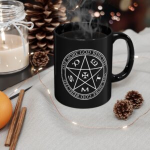 One More God Rejected - Shin Megami Tensei 11oz & 15oz Black Mug