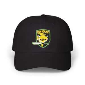 FOX HOUND - Metal Gear Scret operations unit Snake Embroidery Cap