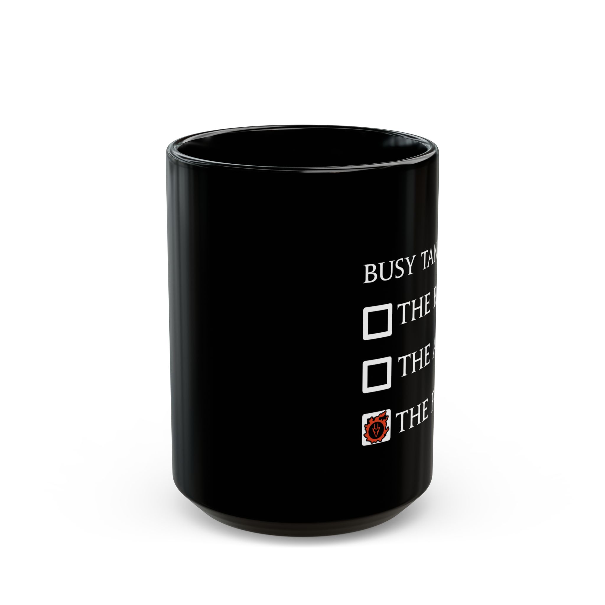 Dragoon Funny meme - Busy tanking... the floor? FFXIV MMORPG 11oz & 15oz Mug - Image 6