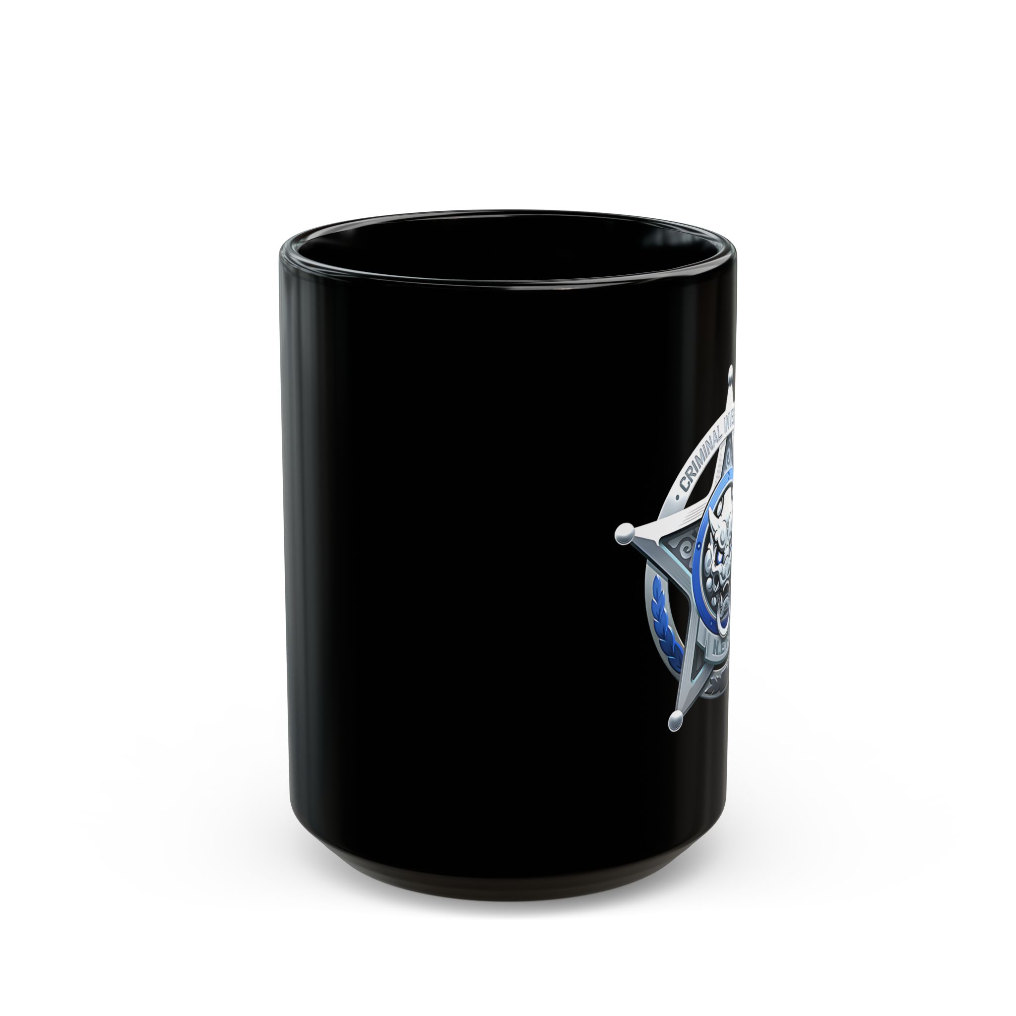 Criminal Investigation Special Response Team Faction from ZZZ 11oz & 15oz Black Mug - Image 8
