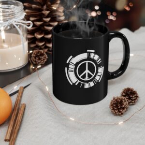 Metal Gear Peace Walker logo 11oz & 15oz Black Mug