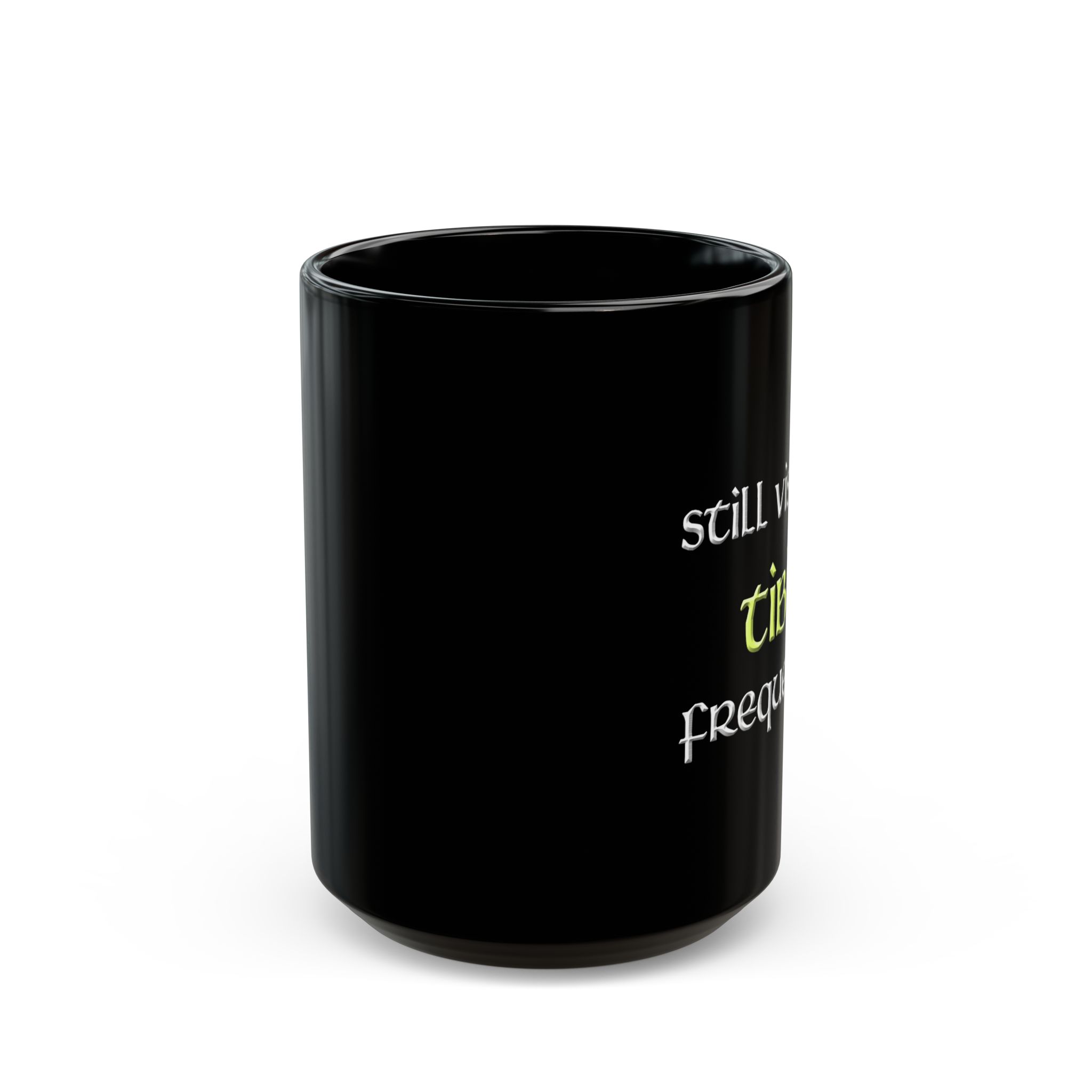 Still visiting Tibia Frequently for players of classic retro MMORPG 11oz & 15oz Black Mug - Image 7