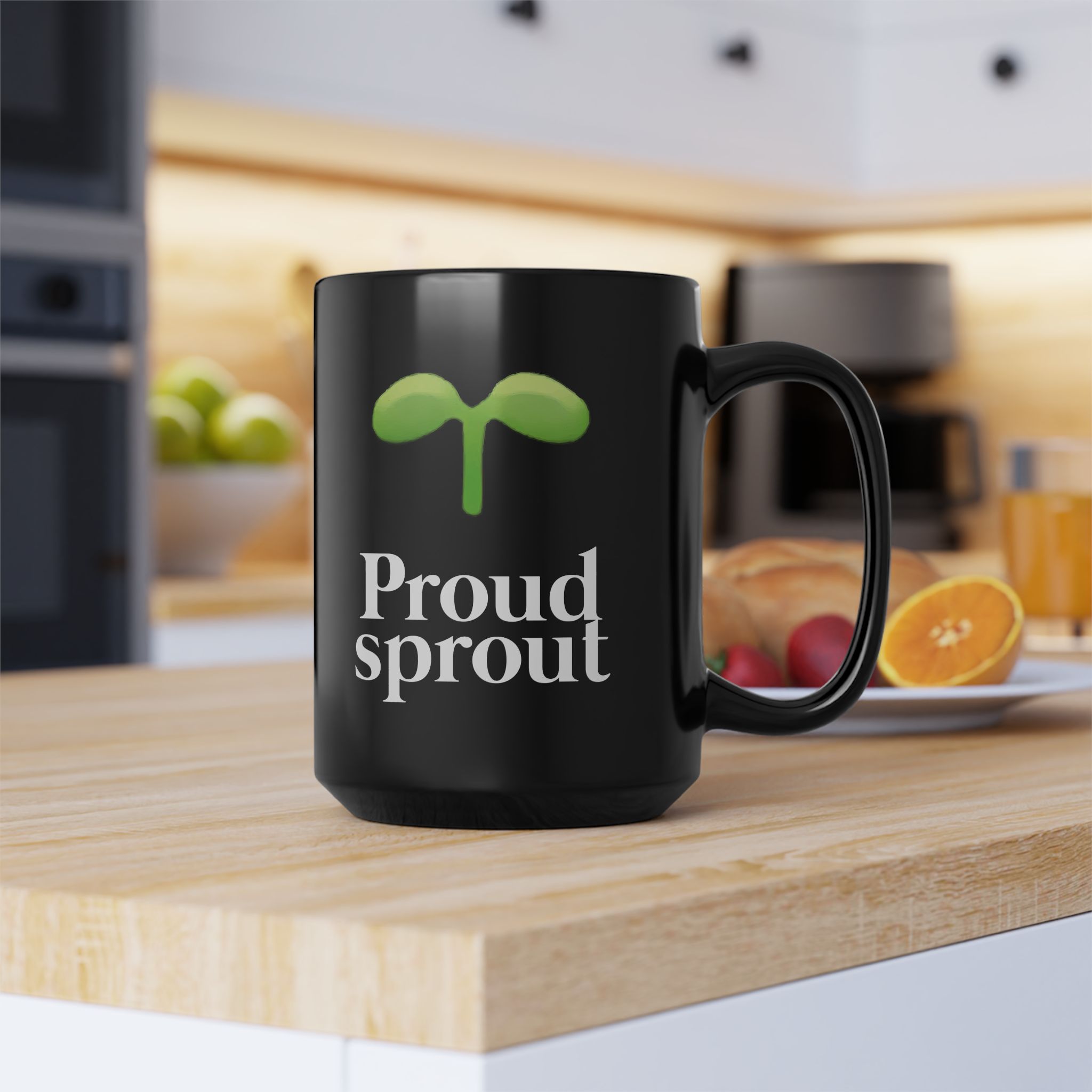 Proud Sprout - For starters in Eorzea FFXIV MMORPG 11 & 15oz Black Mug - Image 12
