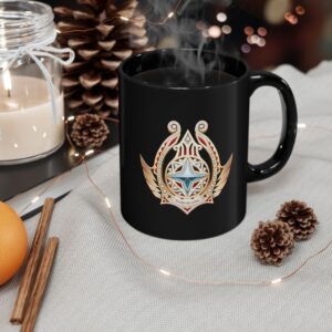Stars of Lyra Faction from ZZZ 11oz & 15oz Black Mug
