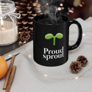 Proud Sprout - For starters in Eorzea  FFXIV MMORPG 11 & 15oz Black Mug