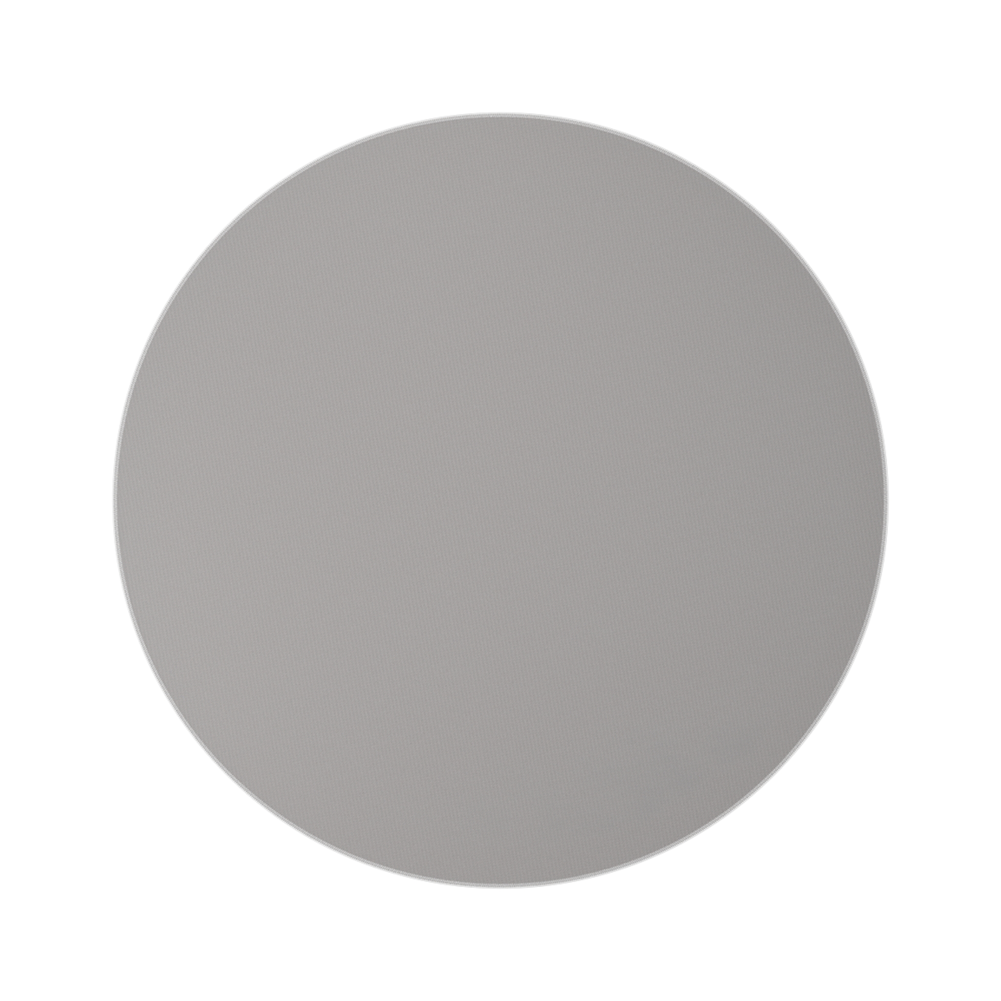 Emil - Yoko Taro mask NieR Automata / Replicant Round Rug 60'' - Image 3