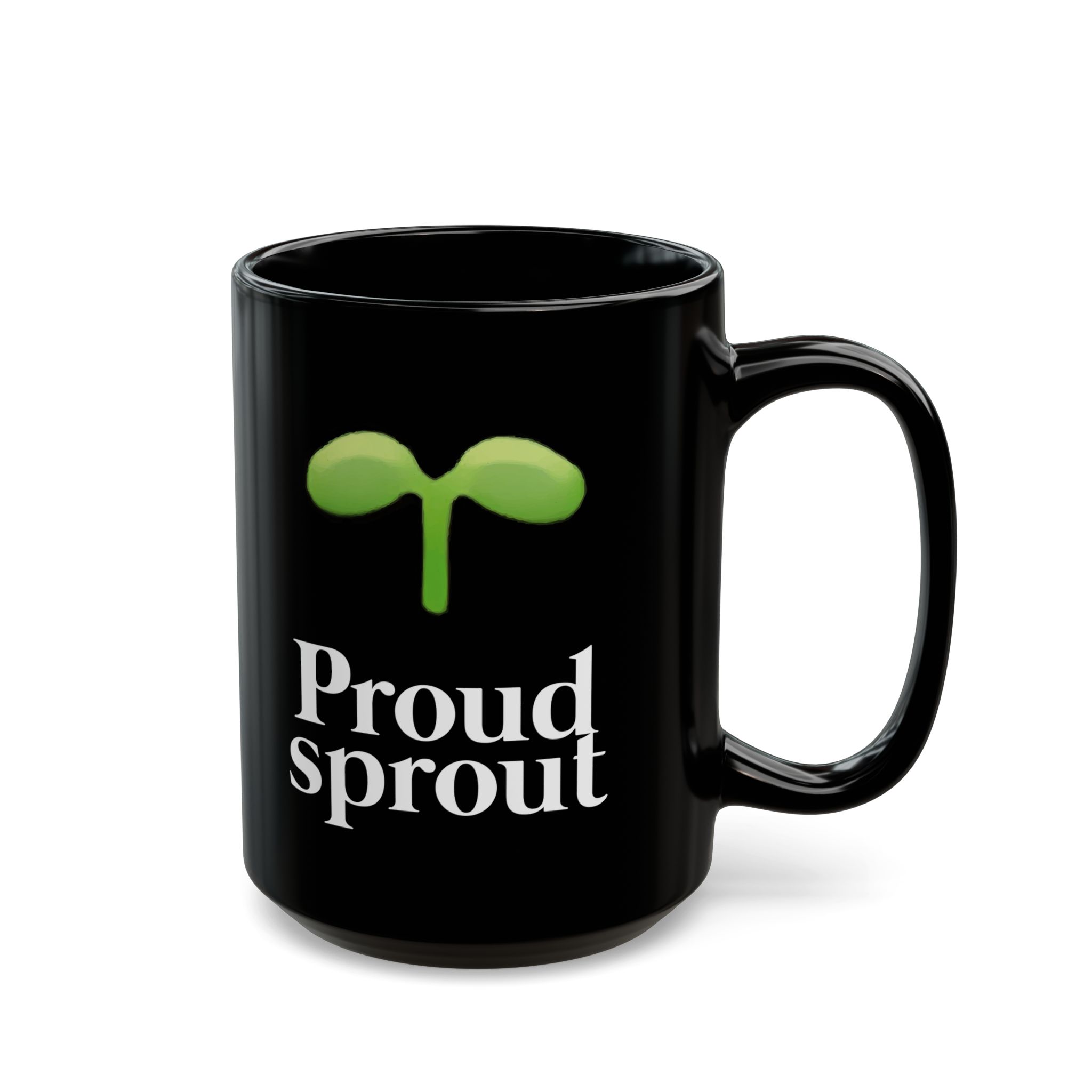 Proud Sprout - For starters in Eorzea FFXIV MMORPG 11 & 15oz Black Mug - Image 9