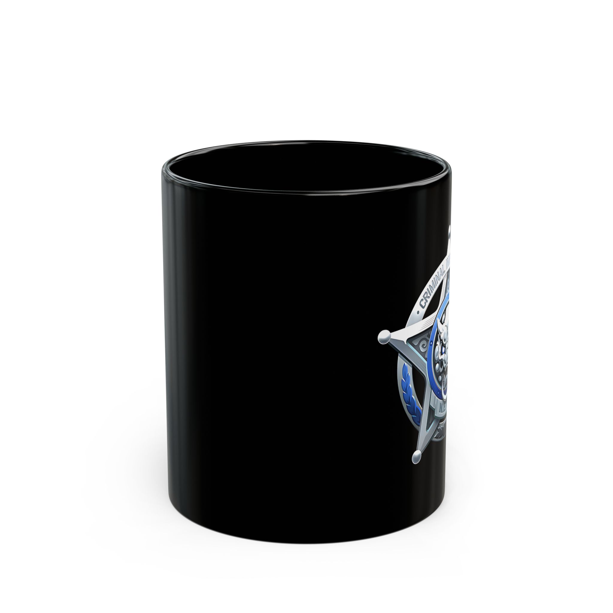 Criminal Investigation Special Response Team Faction from ZZZ 11oz & 15oz Black Mug - Image 2