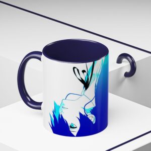 Persona 3 Stylish Menu 11-ounce blue Mug