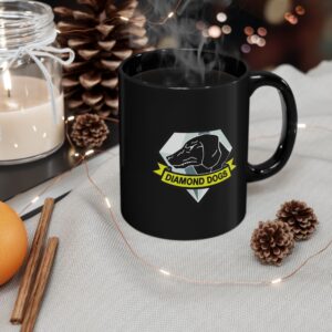 Diamond Dogs - Metal Gear V Mother base Operations 11 & 15oz Black Mug