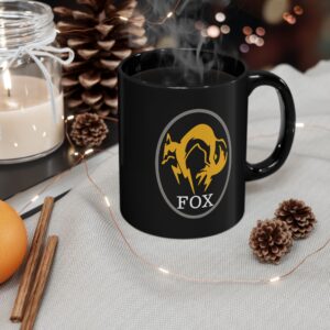 FOX - Metal Gear Scret operations unit Snake 11oz & 15oz Black Mug