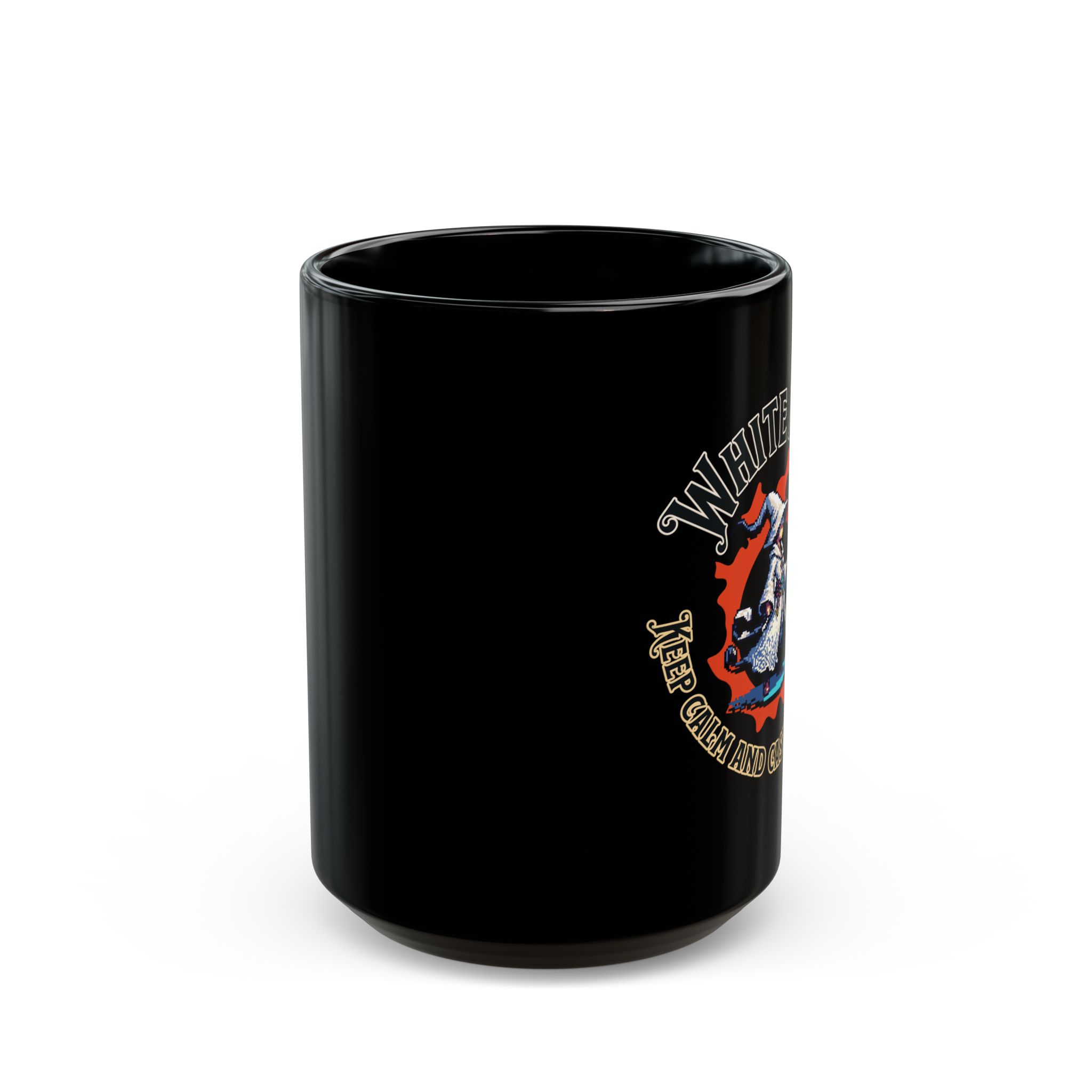 White Mage Keep calm and cast benediction Funny FF14 MMORPG meme - 11oz & 15oz Black Mug - Image 6