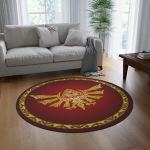 The Legend of Zelda Triforce Eagle Rug 60''