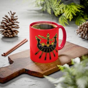 The Maelstrom from Limsa Lominsa FFXIV Red Mug, 11oz