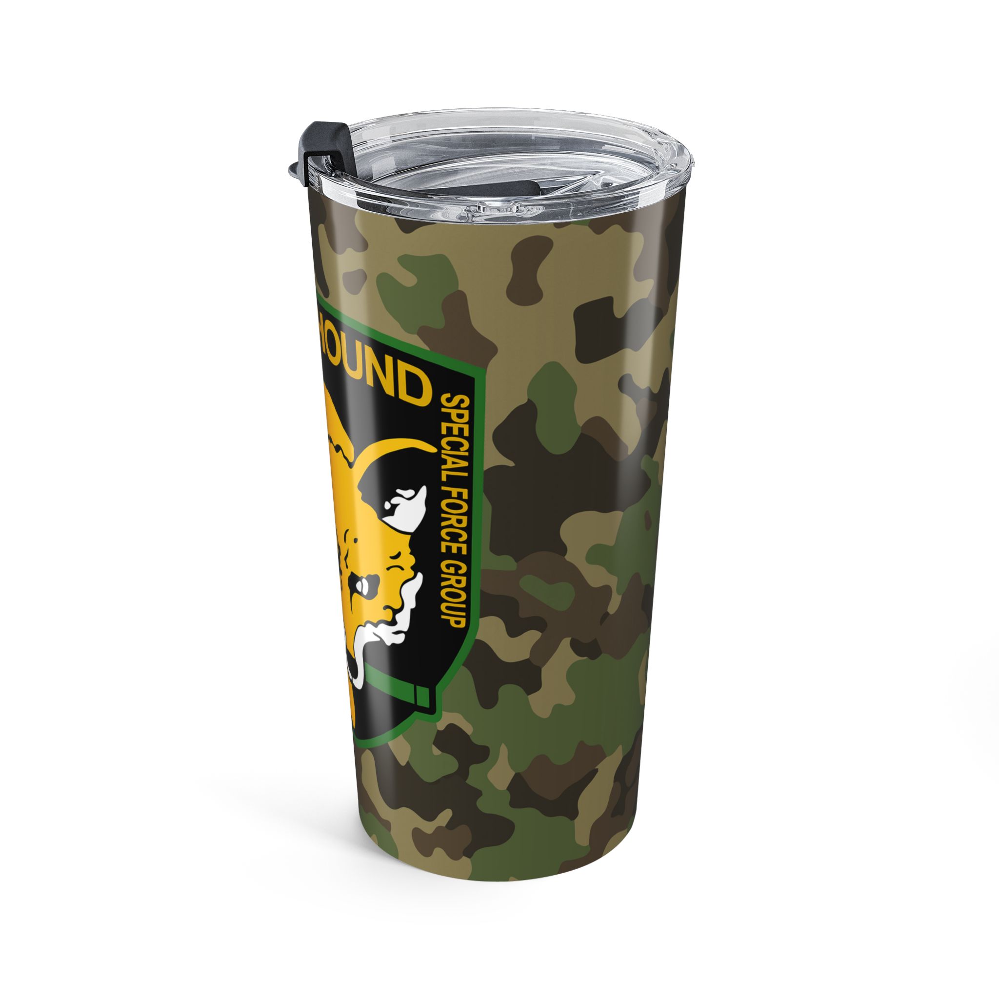 Fox Hound Military Pattern Metal Gear Tumbler 20oz - Image 4