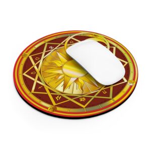 Card Captor Sakura Book magic circle Mousepad 8'' diameter