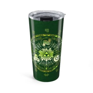 TLO Zelda Triforce crest Tumbler 20oz