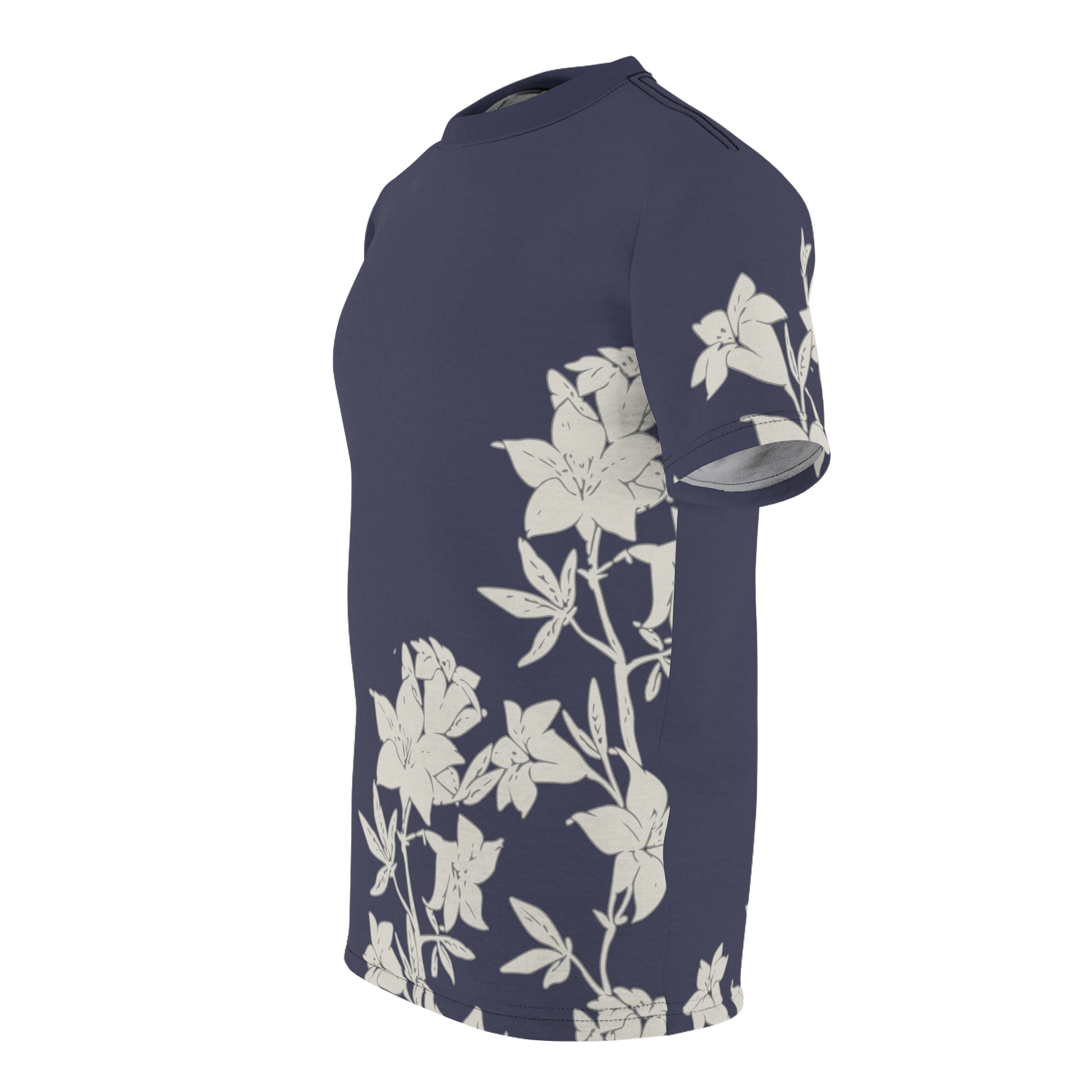 Nahobino's school uniform inspired flower pattern SMT V T-shirt Unisex - Image 3
