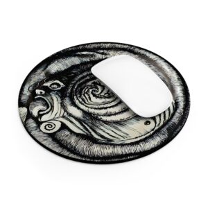 Uzumaki "Spiral" Junji Ito manga - Mr. Saito Mousepad 8'' diameter
