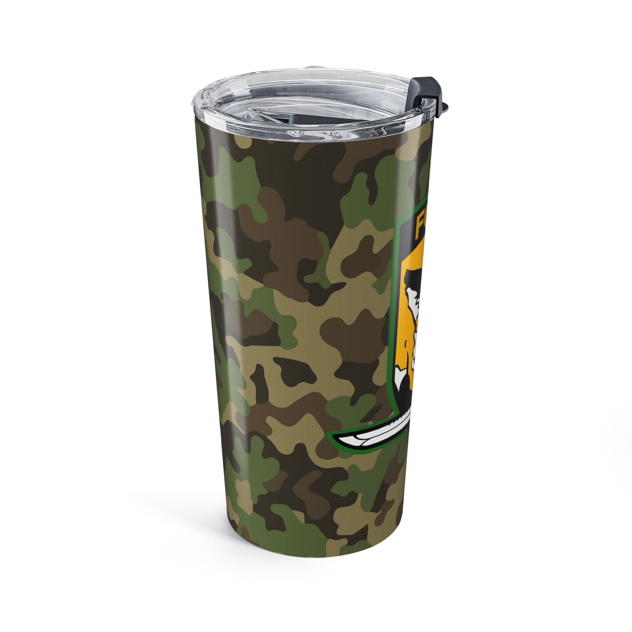Fox Hound Military Pattern Metal Gear Tumbler 20oz - Image 3