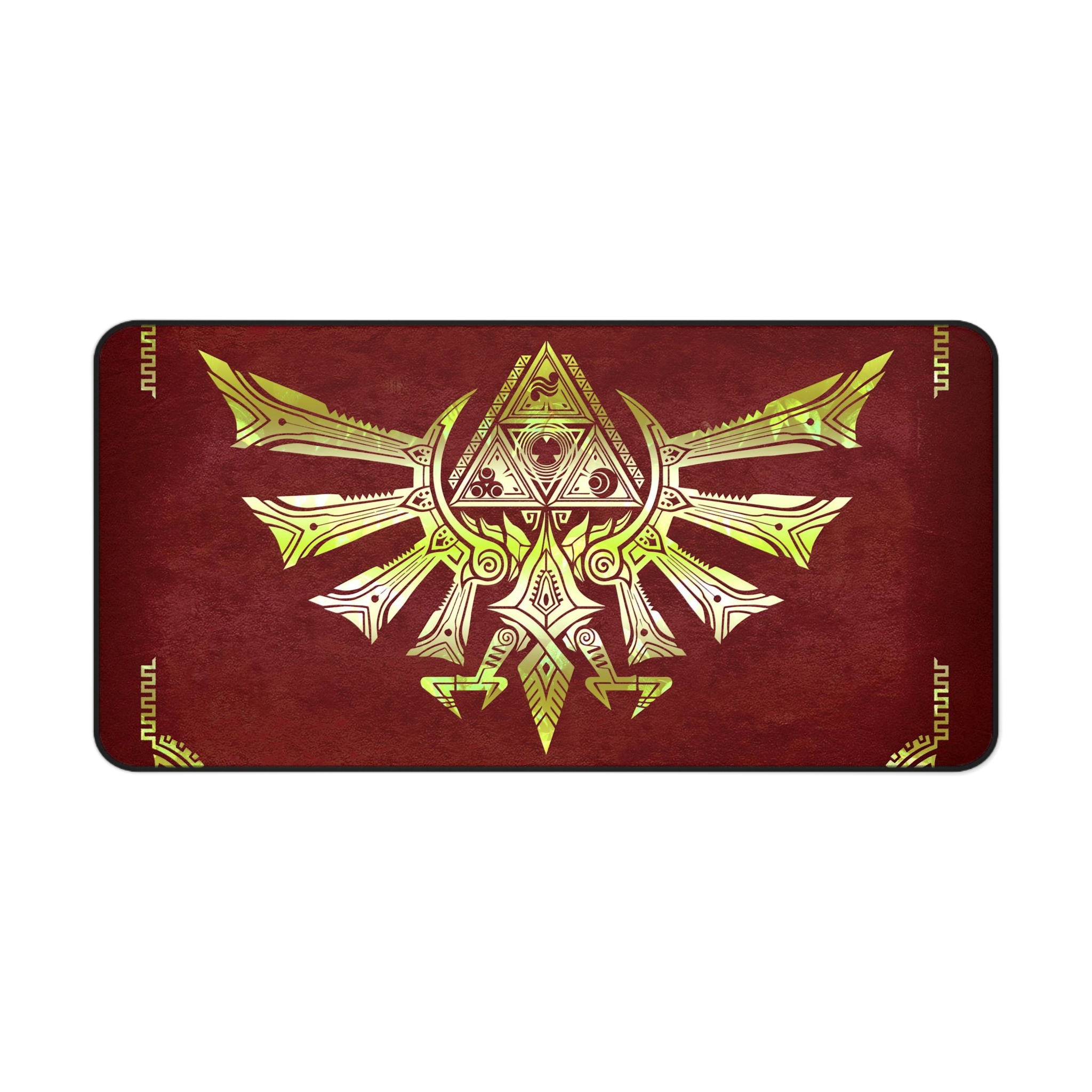 TLO Zelda Eagle triforce Desk Mat 18'' to 32'' - Image 2